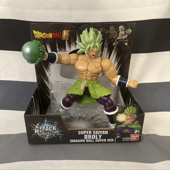 Bandai Namco Other - Bandai Dragon Ball Super Attack Collection Super Saiyan Broly 7" Action Figure